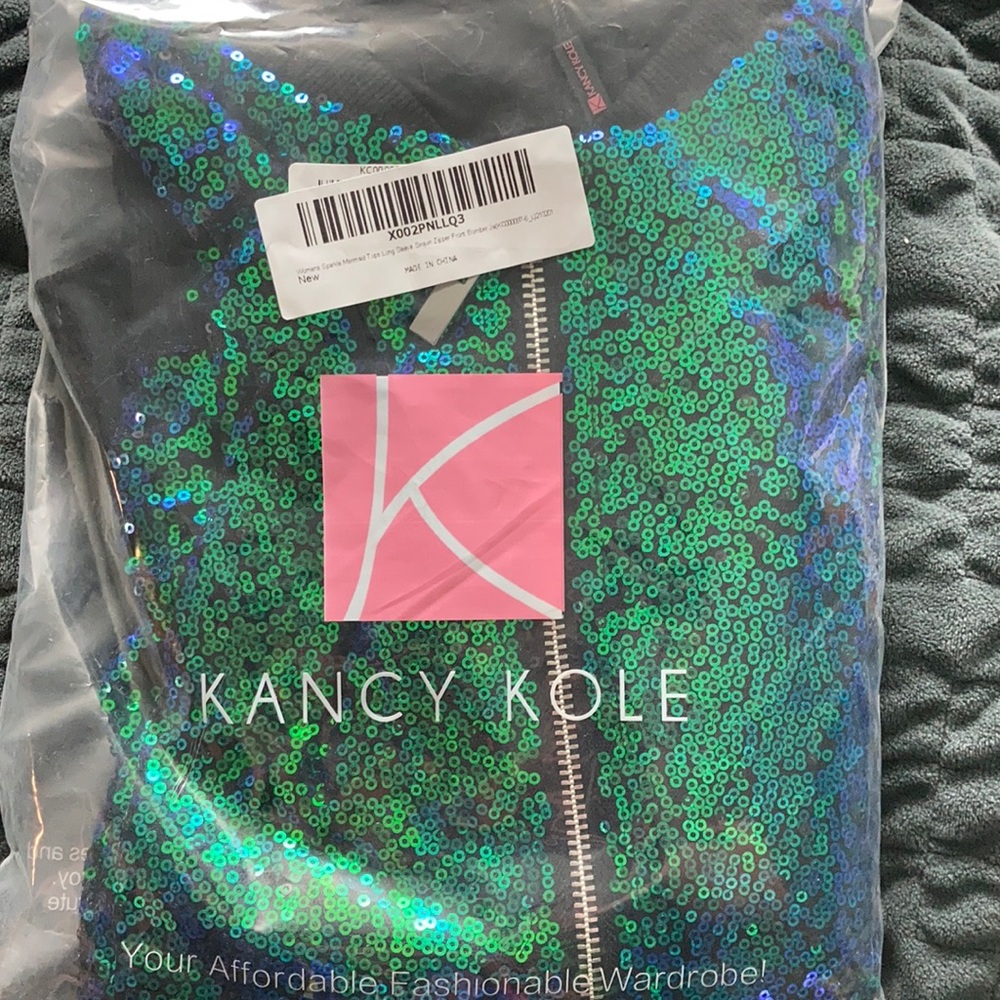 Mermaid sequin jacket new